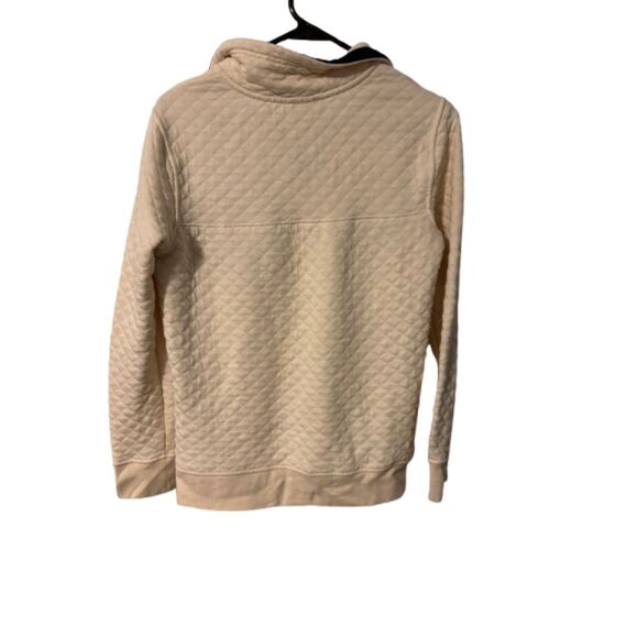 Patagonia Organic Cotton Quilt Snap T Pullover Cream XS - Picture 5 of 5